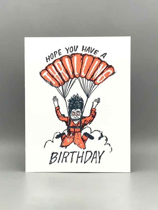 Thrilling Birthday Card