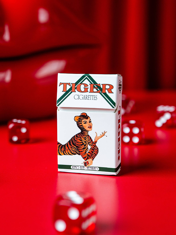 Cig Box Matches: Tiger