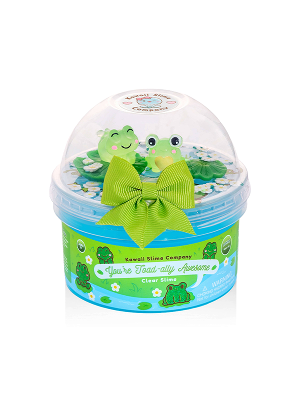 You're Toad-ally Awesome Clear Slime