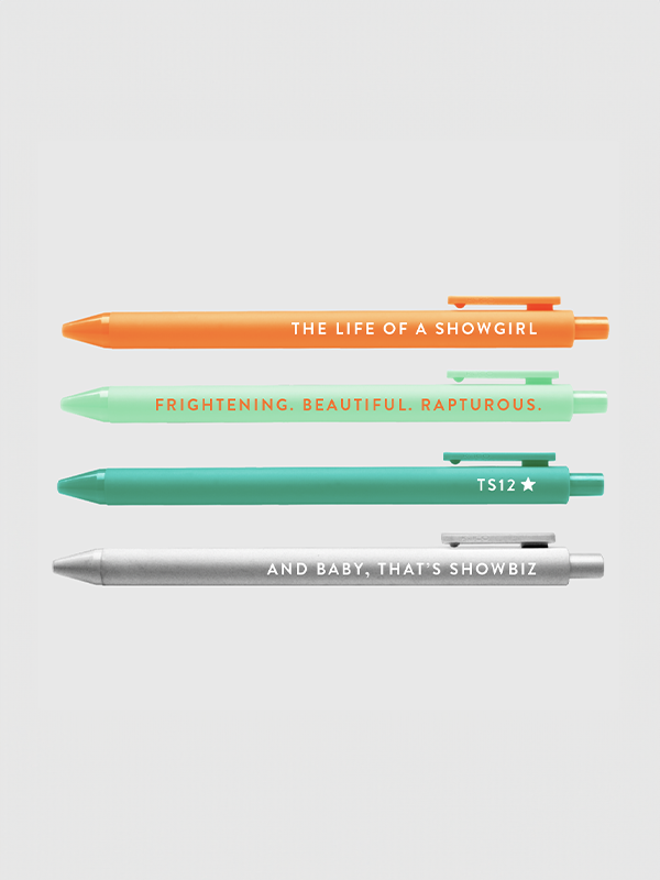 Pen Set: Showgirl (Taylor Swift)
