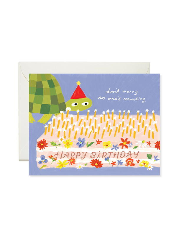 Turtle Birthday Card
