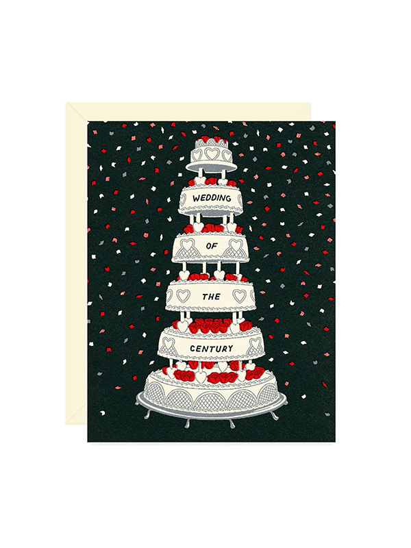 Wedding of the Century Card