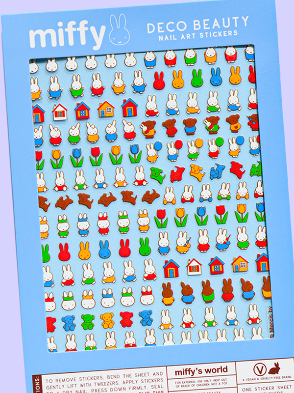 Miffy's World Nail Art Stickers