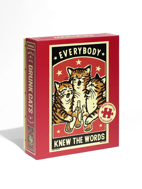 Knew The Words Puzzle: 500 Pieces
