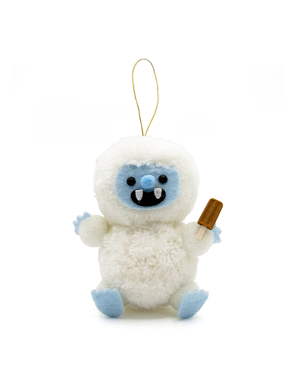 Pom Pom Ornament: Yeti