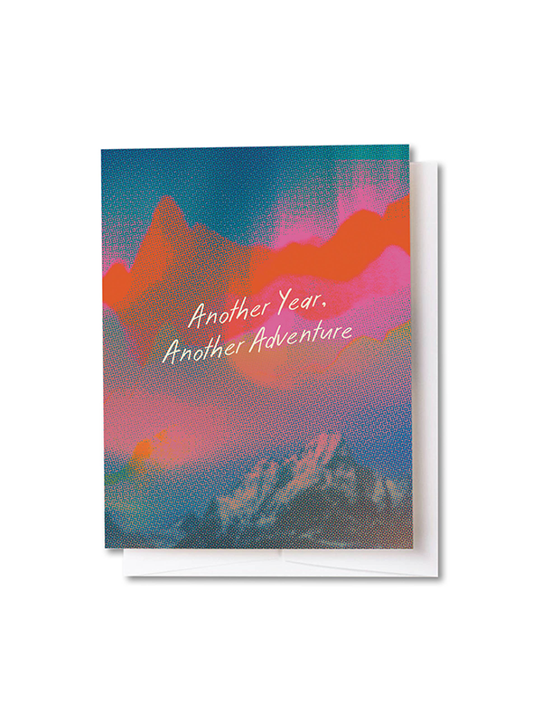 Aurora Borealis Birthday Card