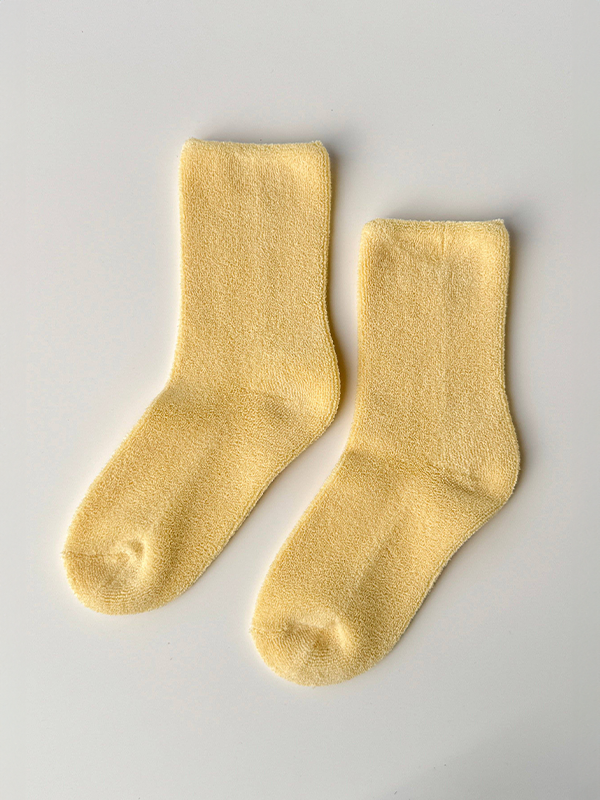 Cloud Socks: Lemon Water