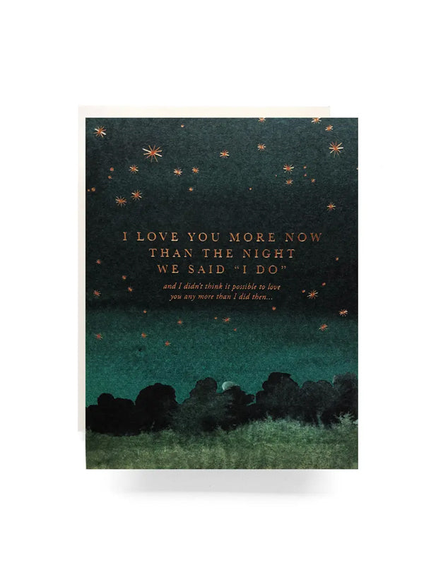 The Night We Said "I Do" Card