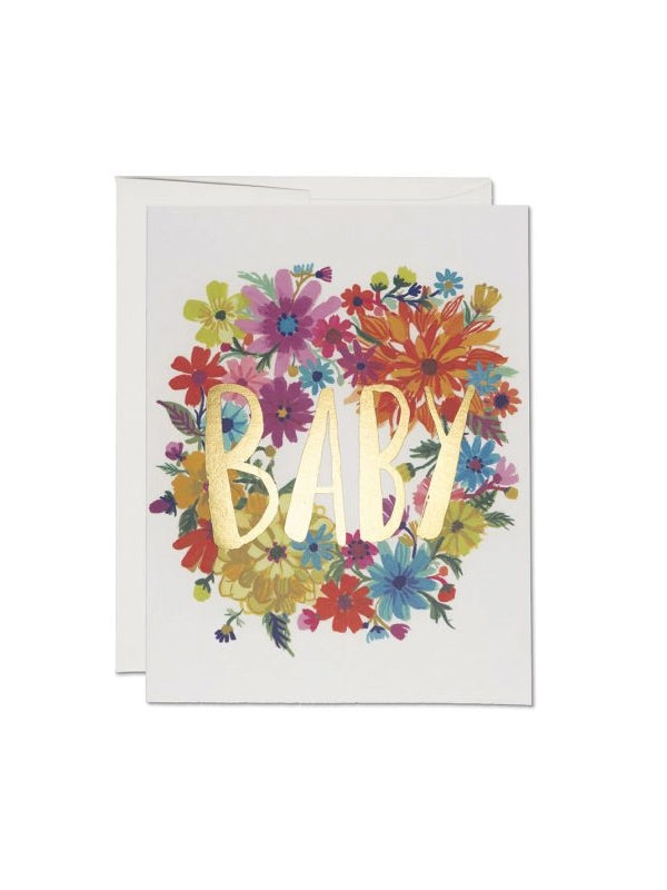 Baby Wreath Card