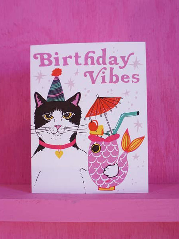 Birthday Vibes Card