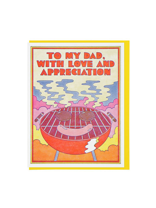 To My Dad With Love And Appreciation Card