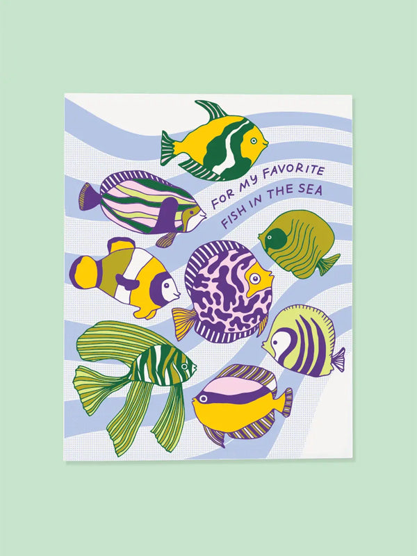 Fish In The Sea Card