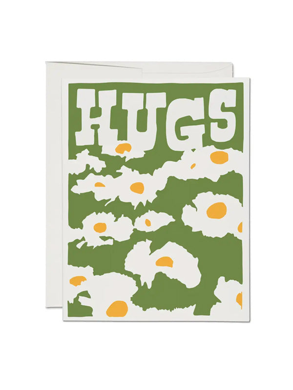 Matilija Poppy Hugs Card