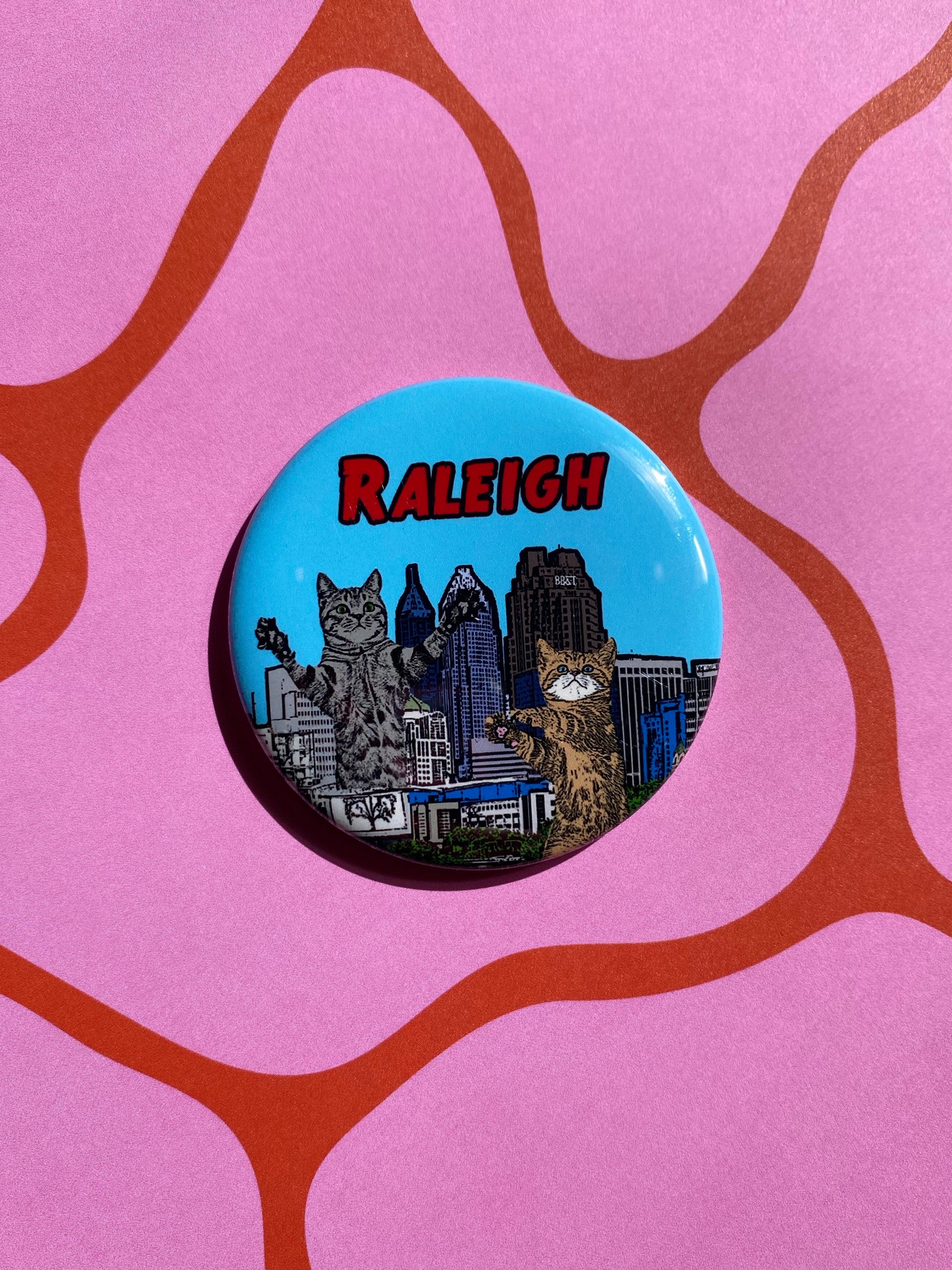 Raleigh Cats Magnet