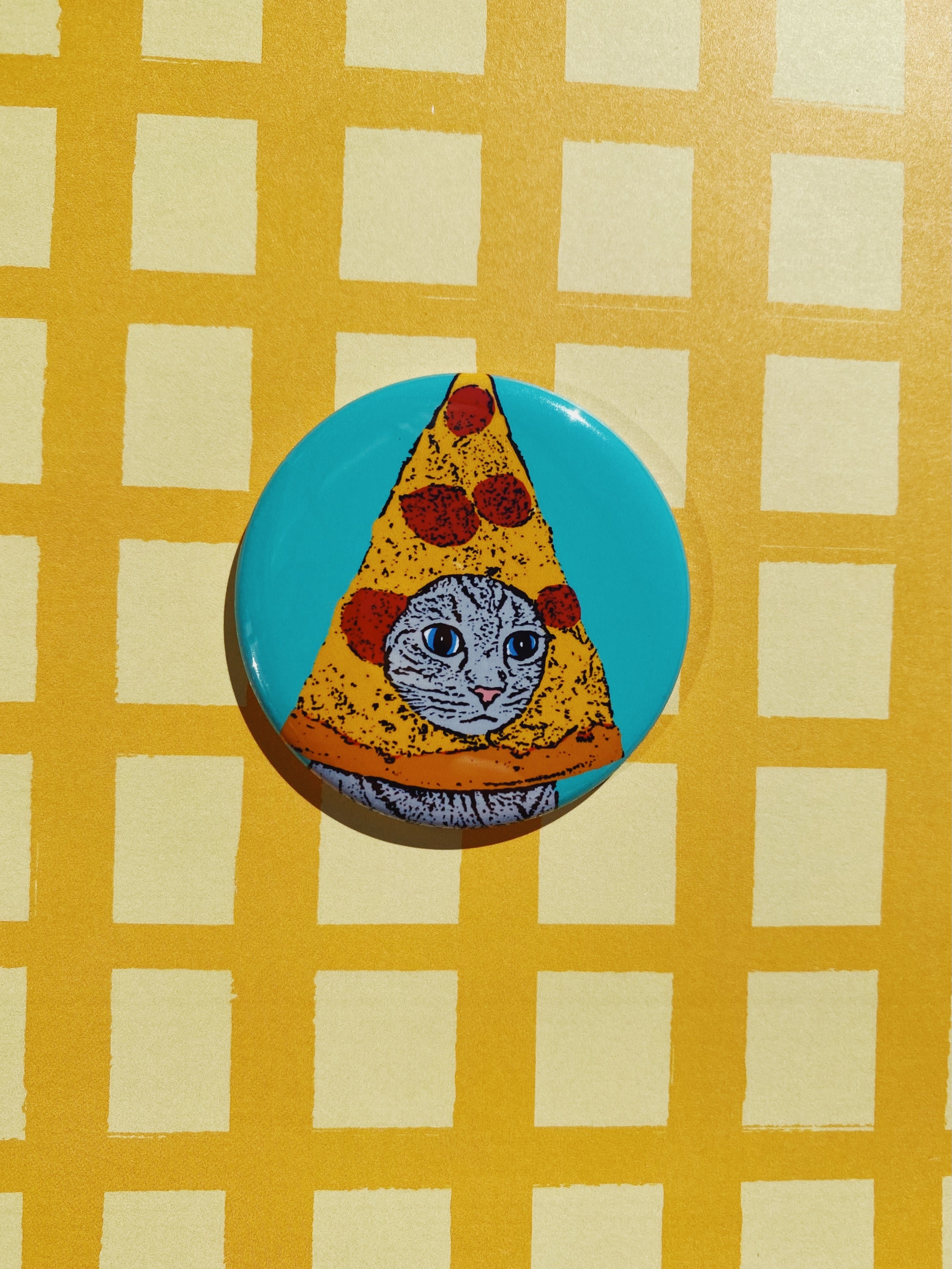 Pizza Cat Magnet