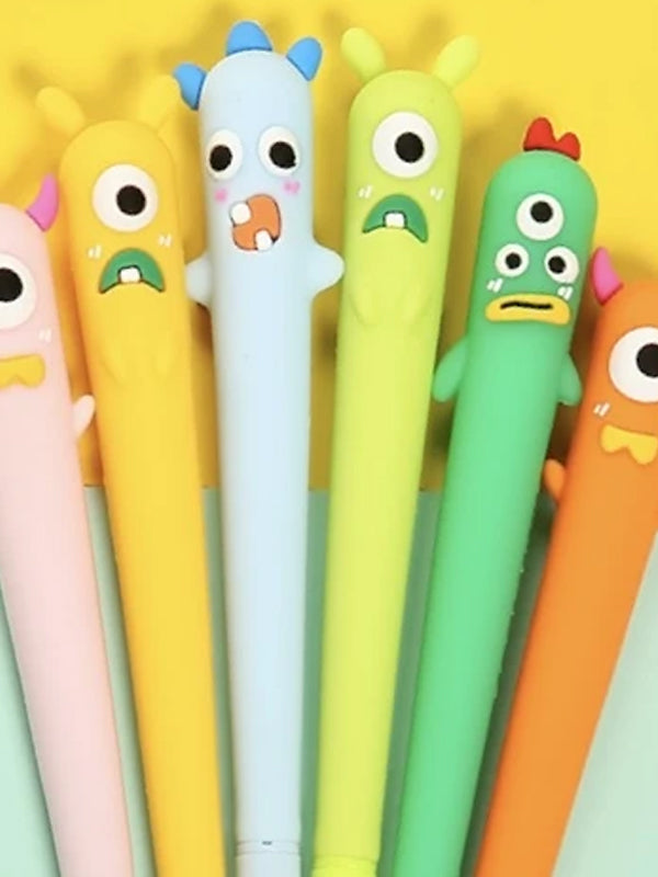 Little Monster Gel Pen (Single, Assorted)