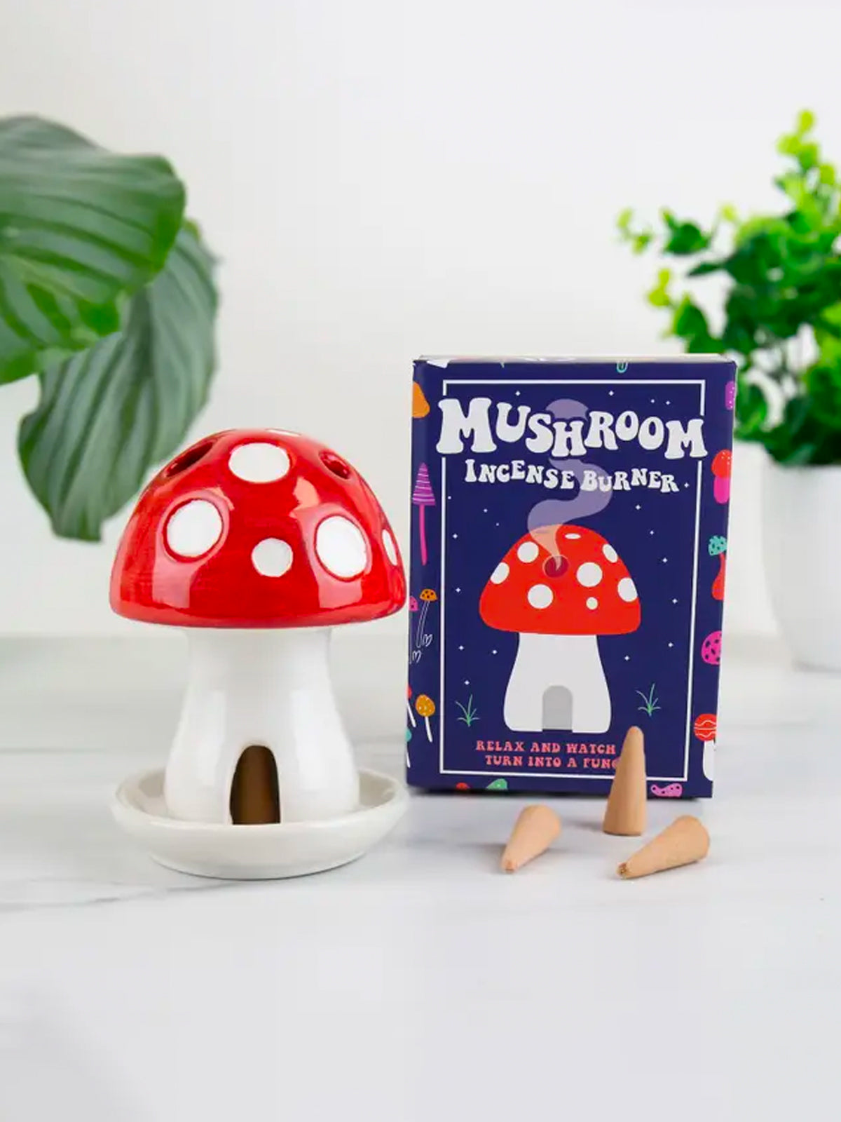 Mushroom Incense Burner