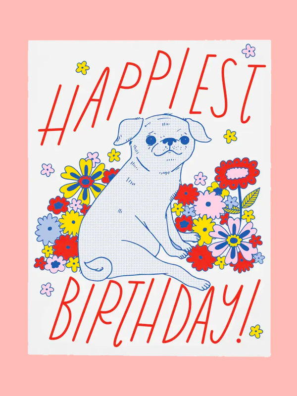 Stevie Floral Birthday Card