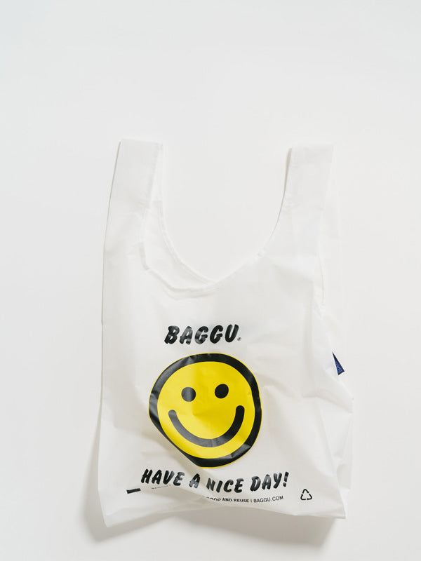 Standard Baggu in Thank You Happy, featuring a stylish and versatile design with a unique pattern, perfect for everyday use and carrying your essentials with ease.