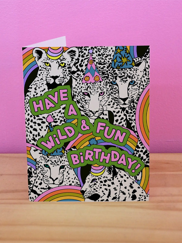 Wild N' Fun Birthday Card
