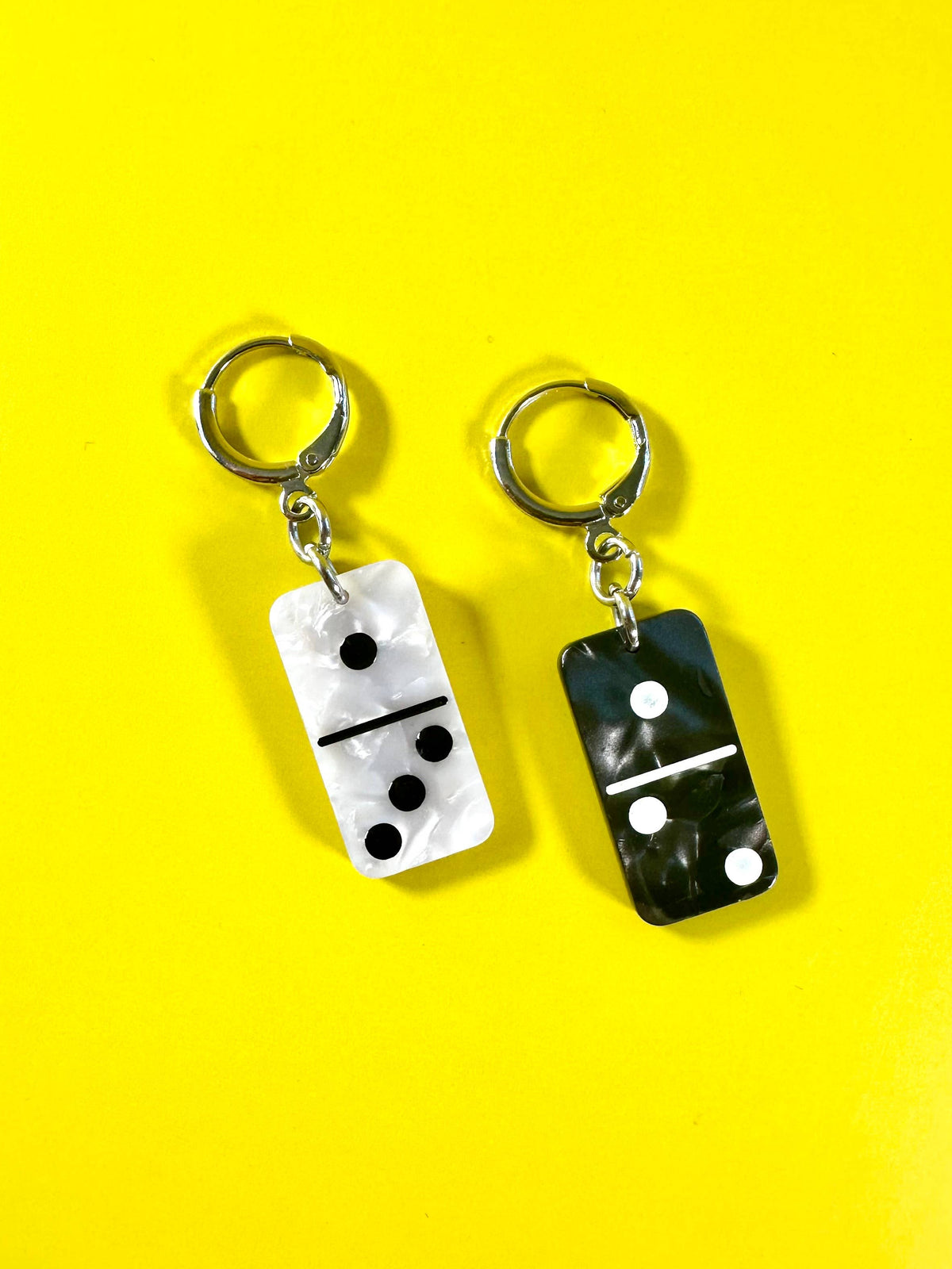 Domino Game Night Earrings