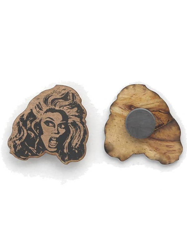 Wood Magnet: RuPaul