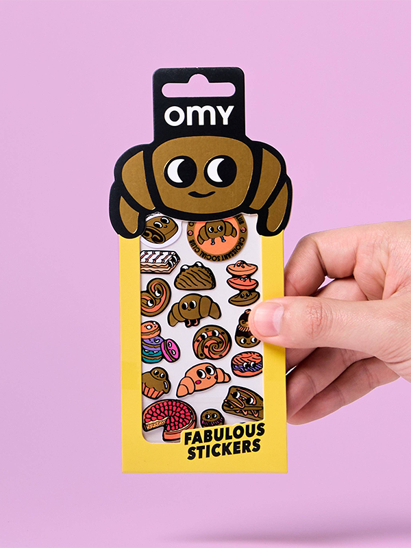 Iconic Stickers: Croissant – Edge of Urge