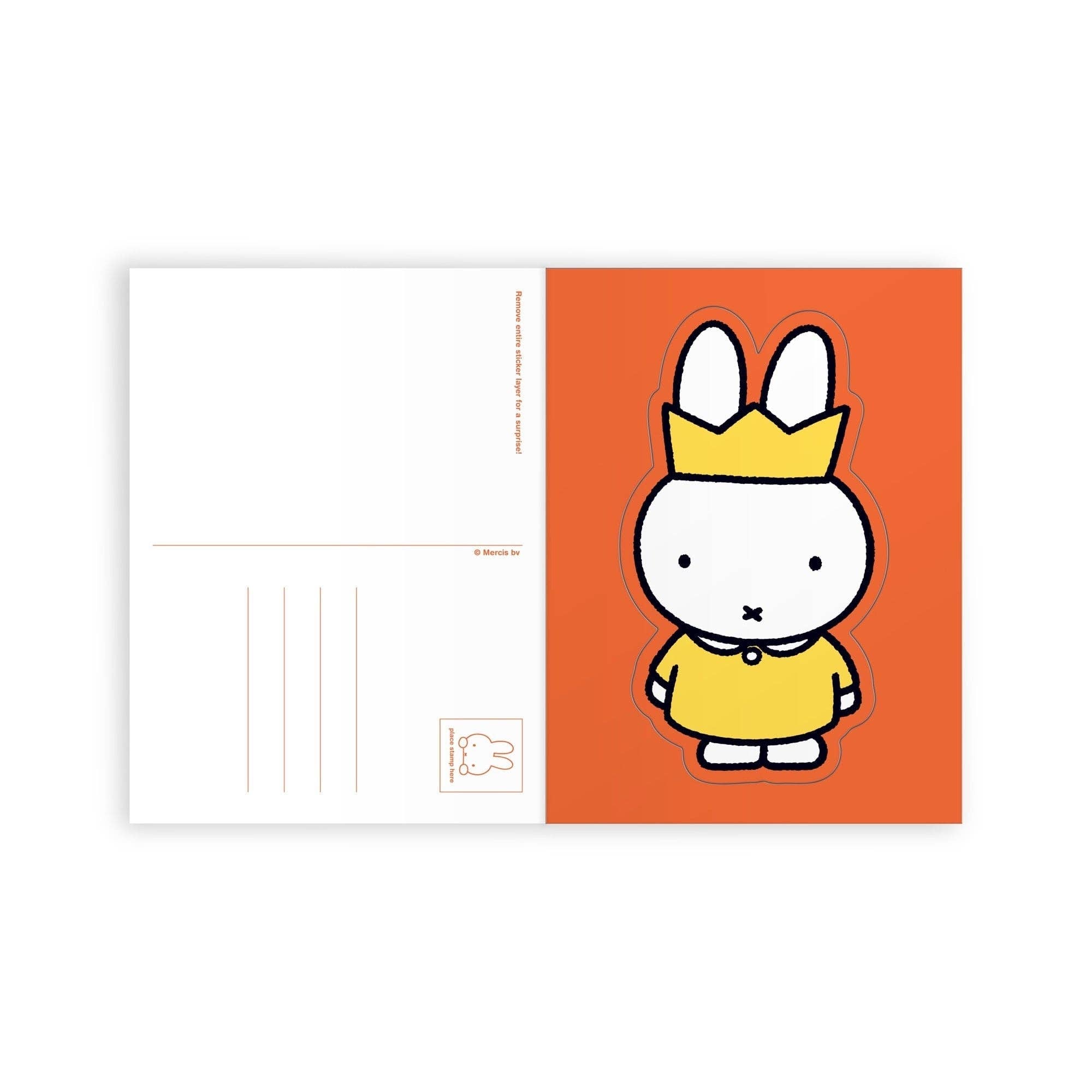 Miffy Postcard Sticker Book