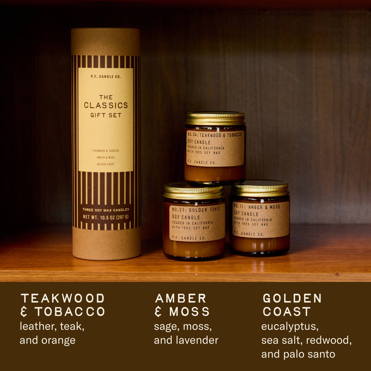 Mini Candle Gift Set: Classics