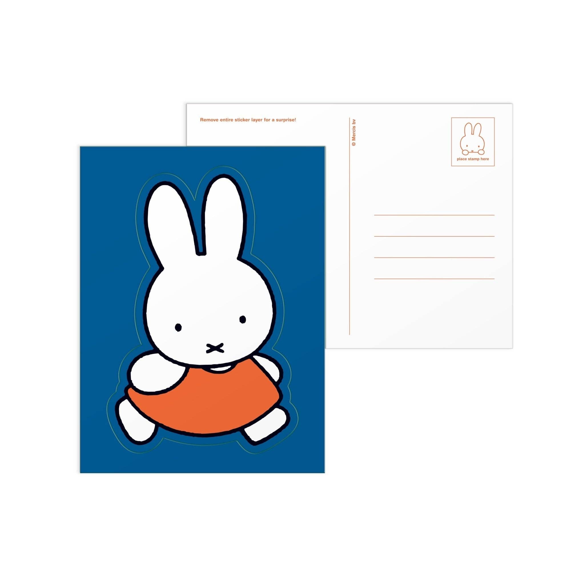 Miffy Postcard Sticker Book