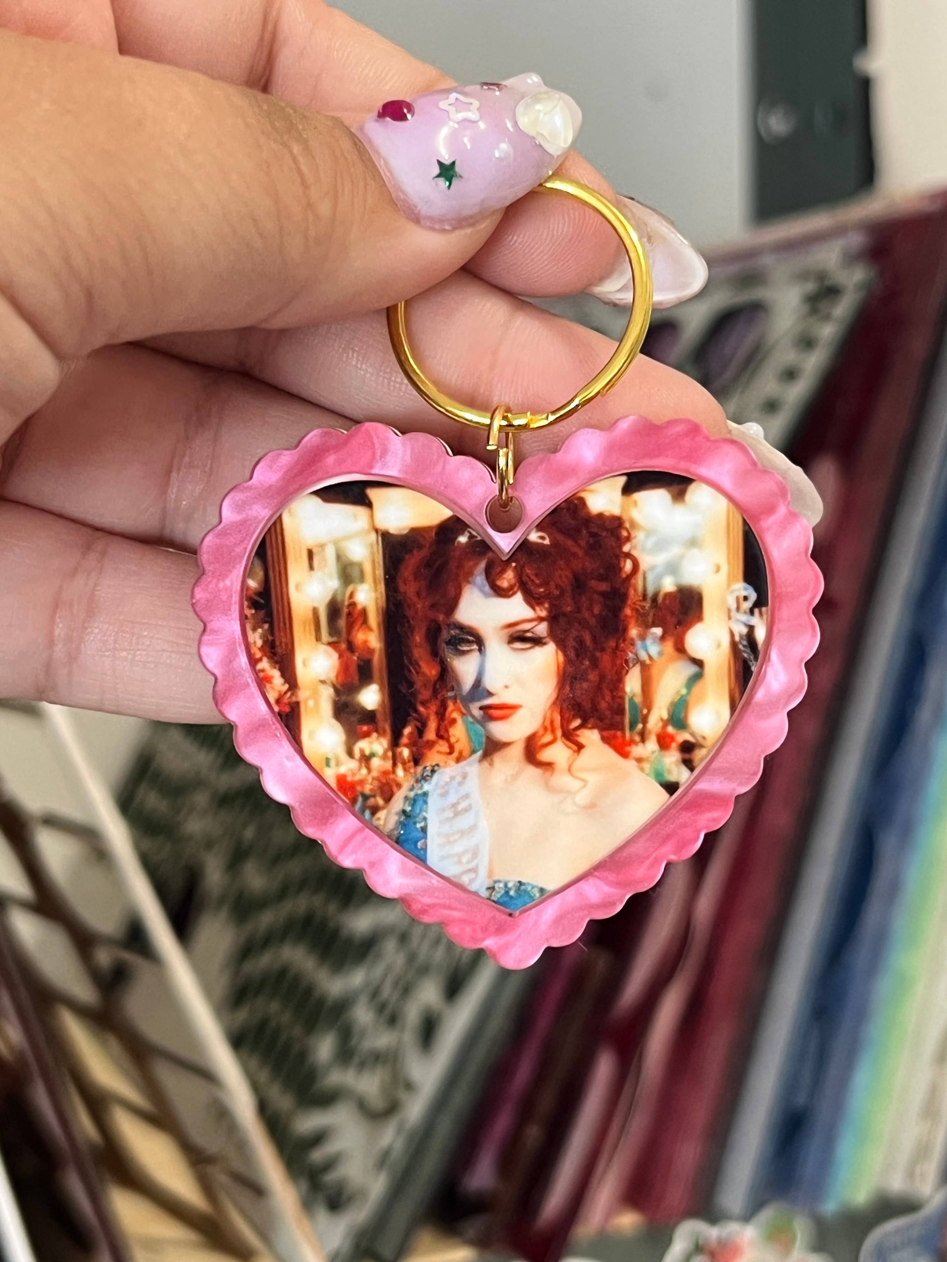 Heart Keychain: Chappell Roan