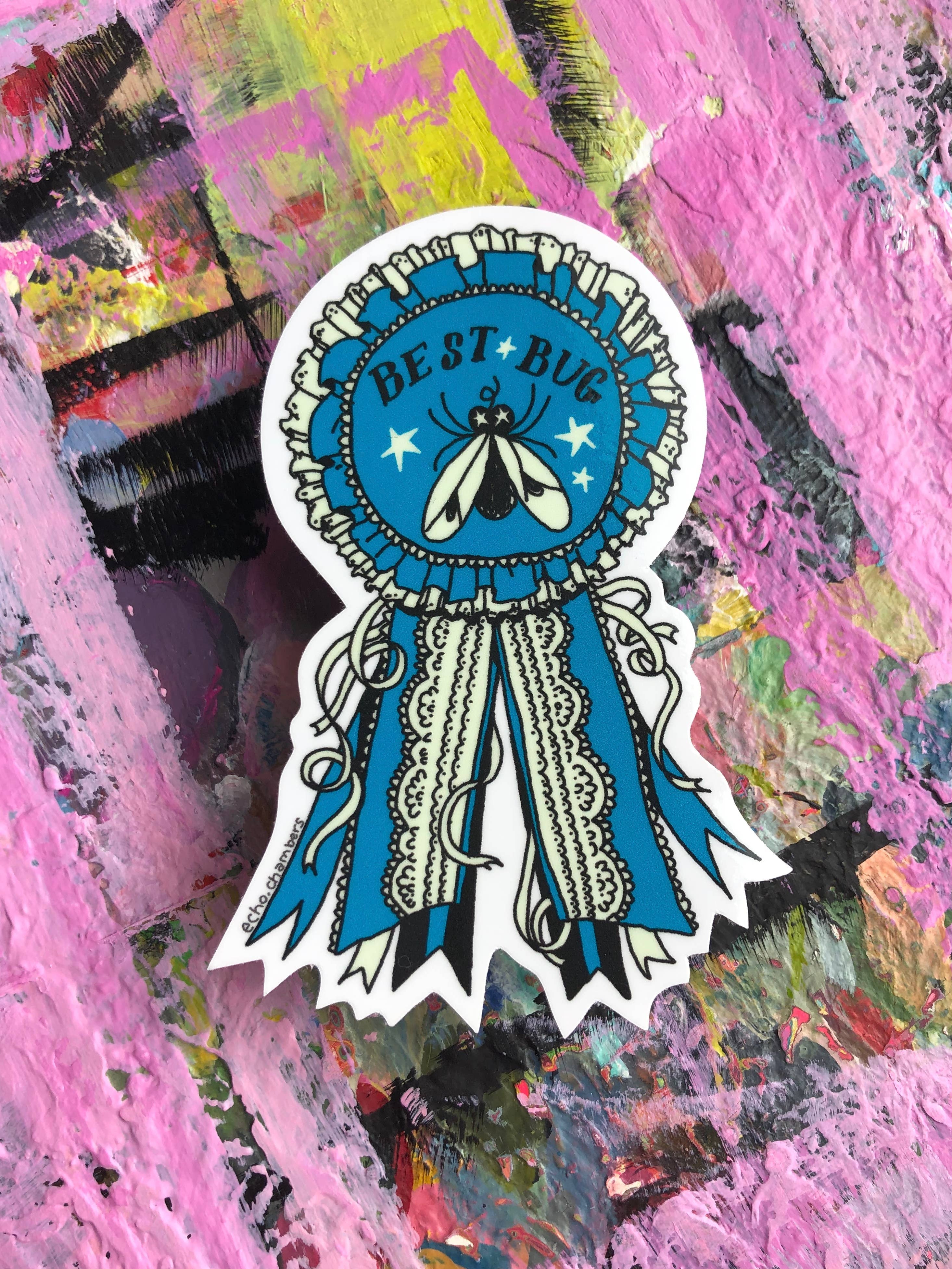 Best Bug Award Sticker