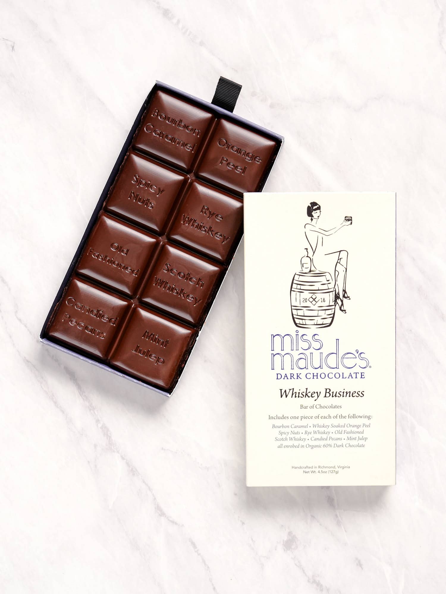 Whiskey Business Dark Chocolate Bar