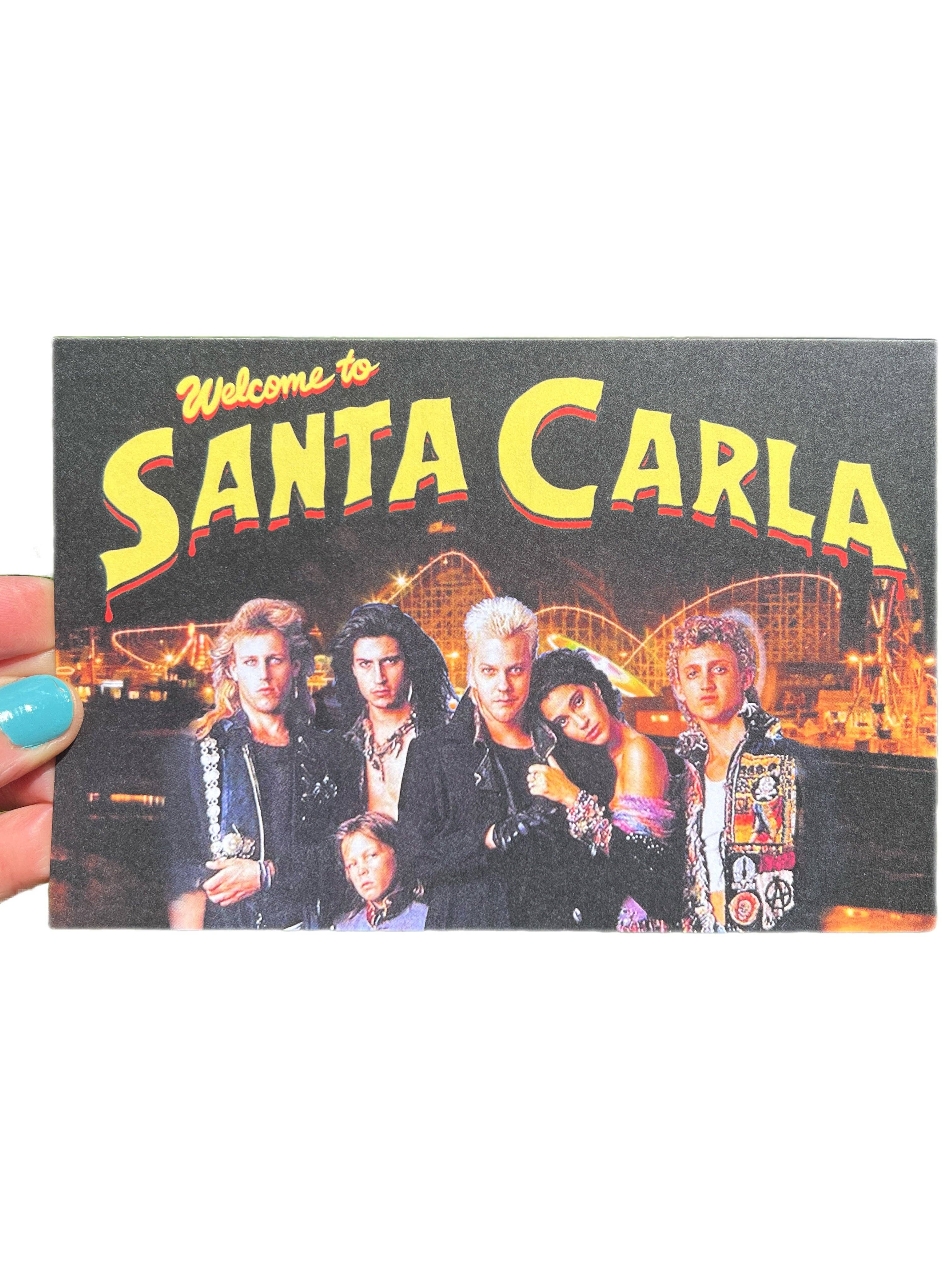 Santa Carla Vampires Postcard