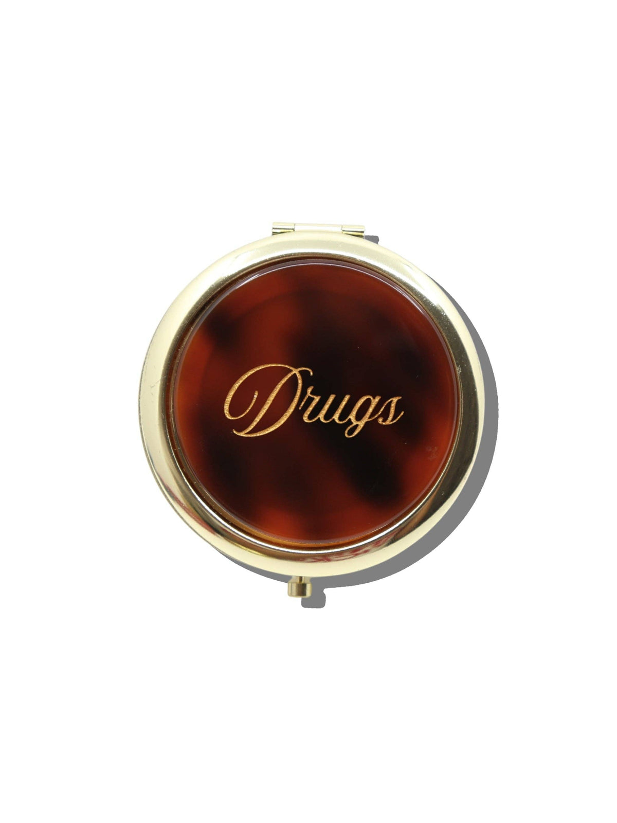 Handbag Hero Pill Compact: Drugs (Tortoise)