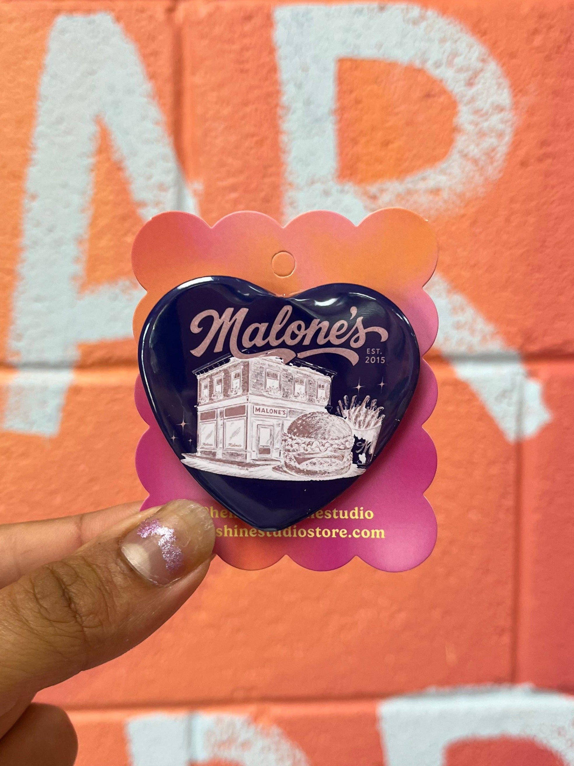 Malone’s Off Campus Pin