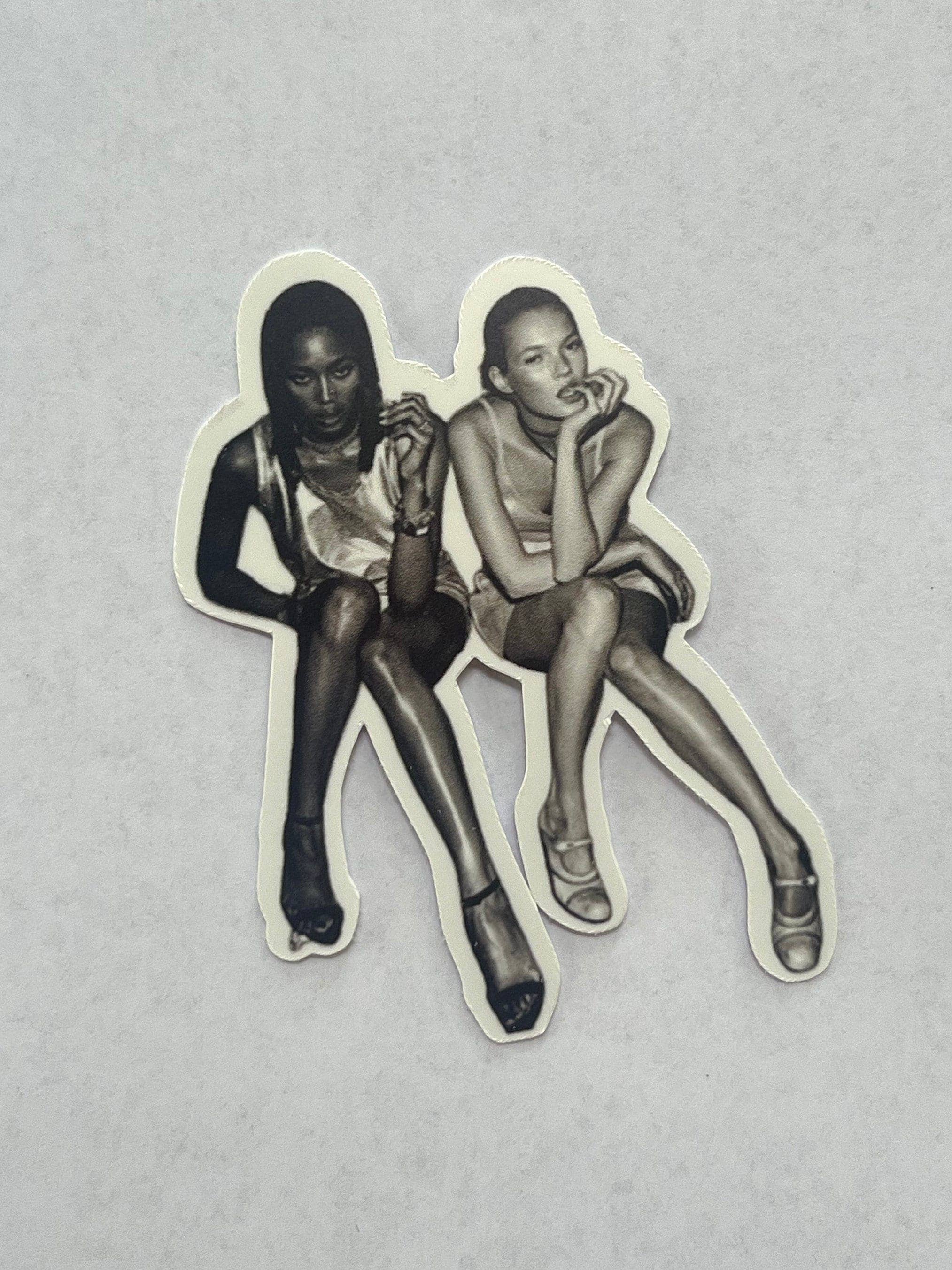 Naomi Campbell & Kate Moss Sticker