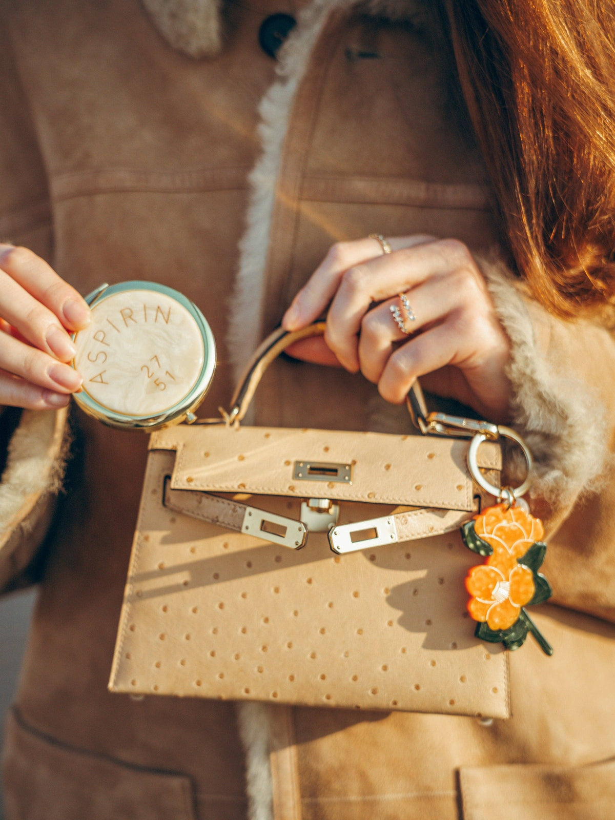 Handbag Hero Pill Compact: Aspirin