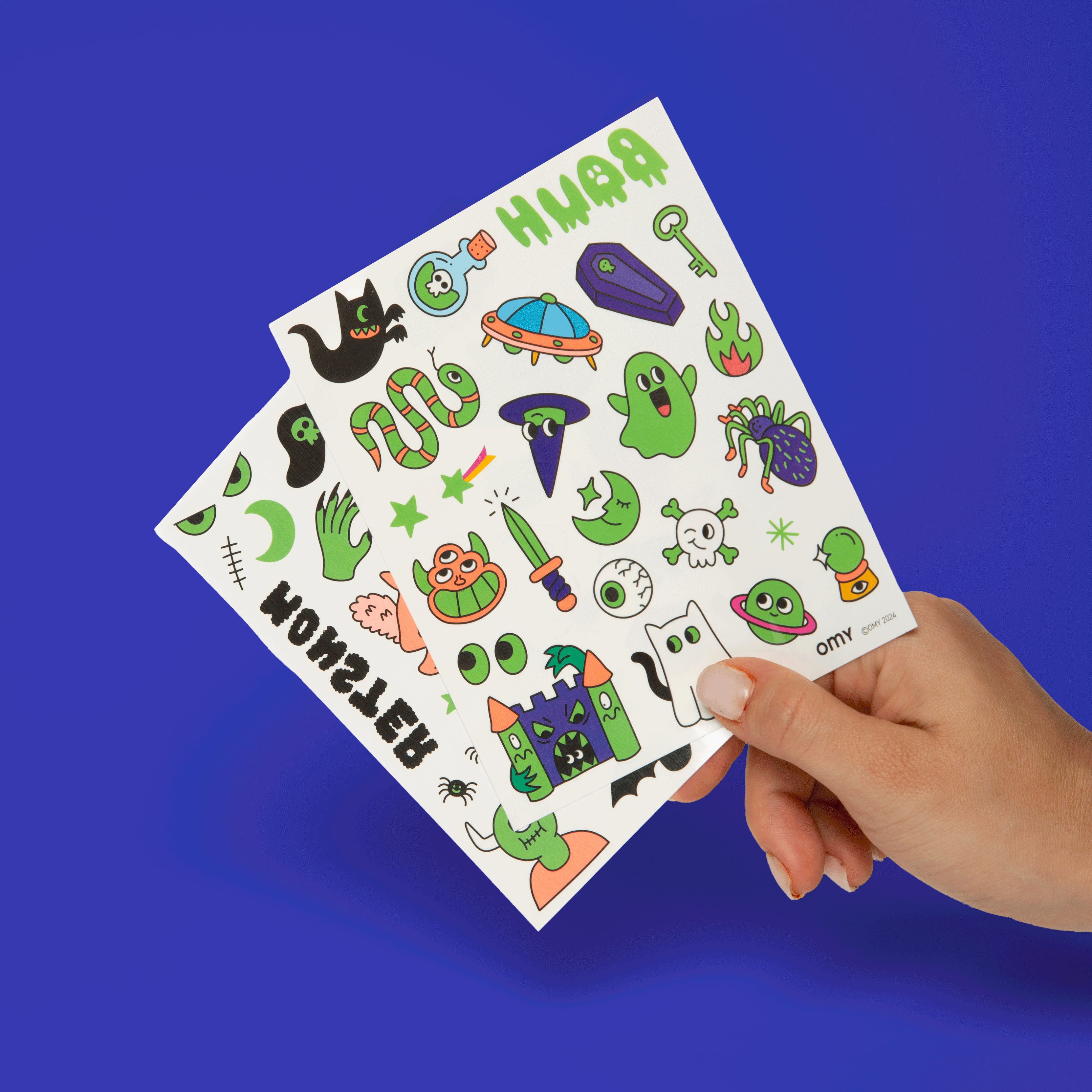 Glow In The Dark Temporary Tattoos