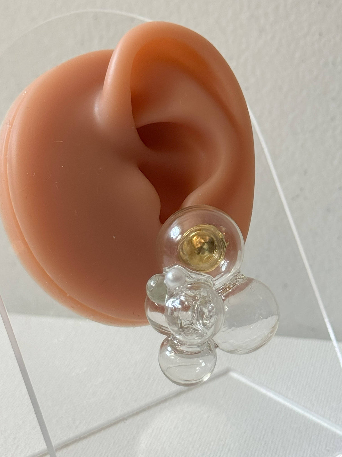 Glass Bubble Earrings: The Ivan
