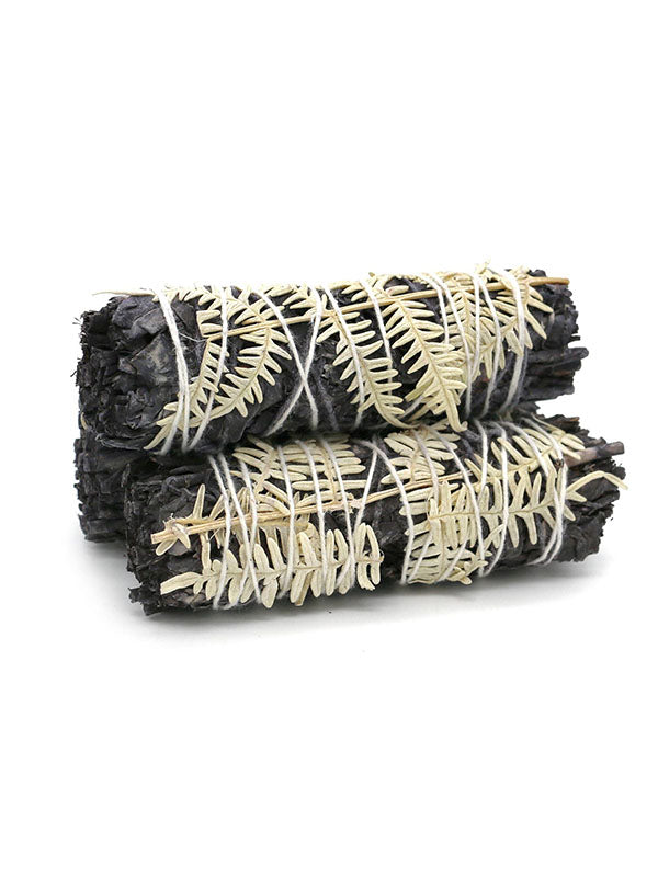 Smudge Stick Bundle: 'Terra' Floral White Sage (Single, 4 in.)
