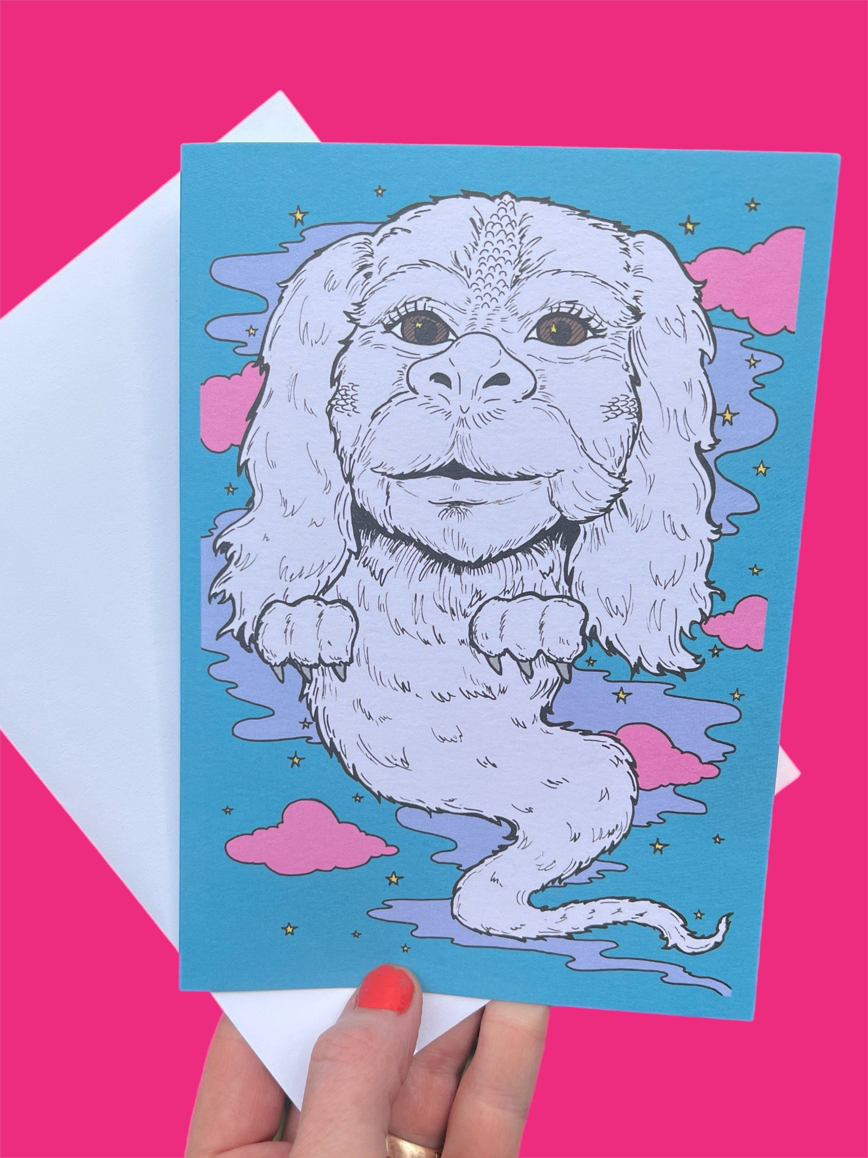 Neverending Story Falkor the Luck Dragon Card