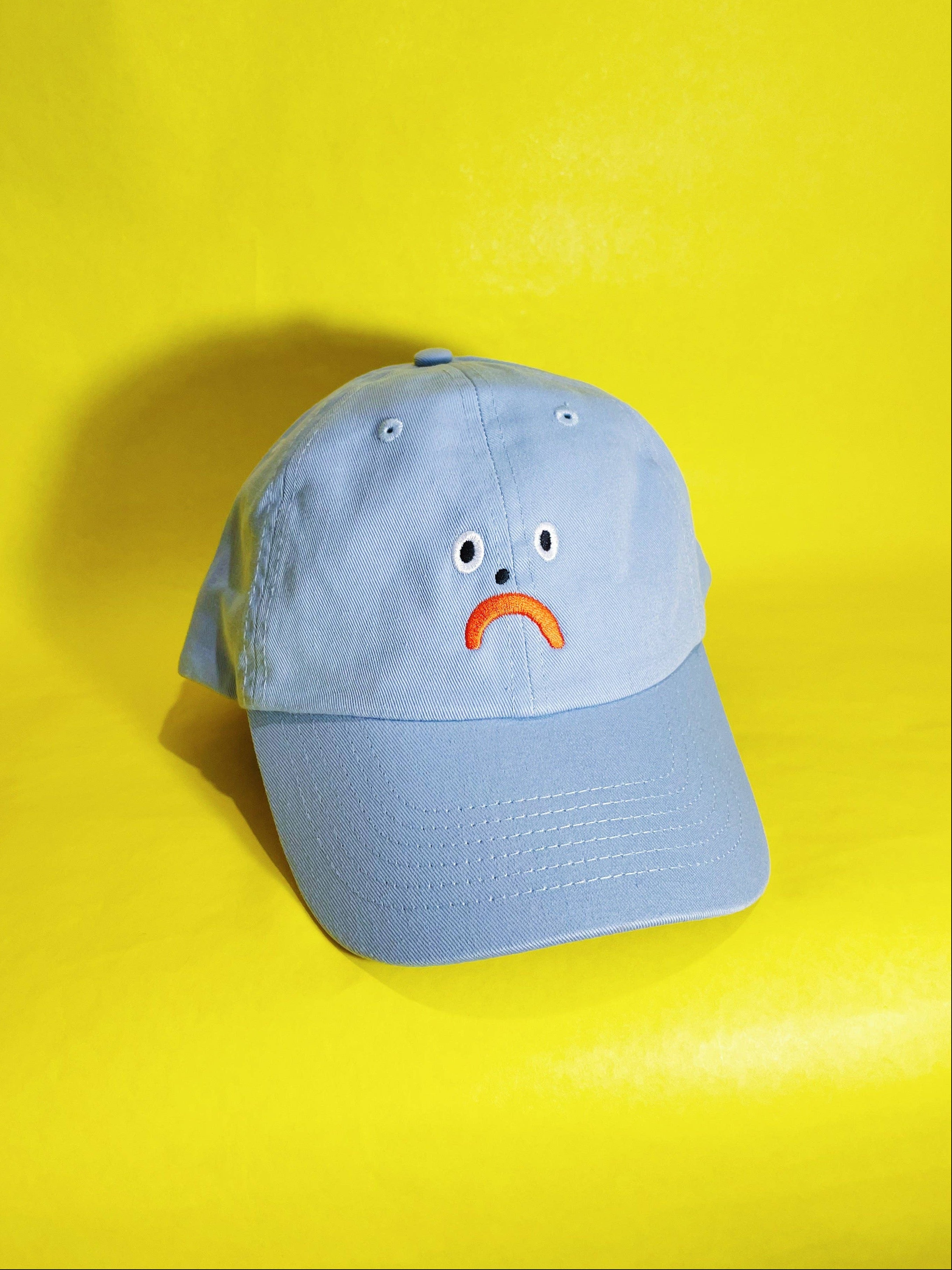 Sad Dad Hat: Baby Blue