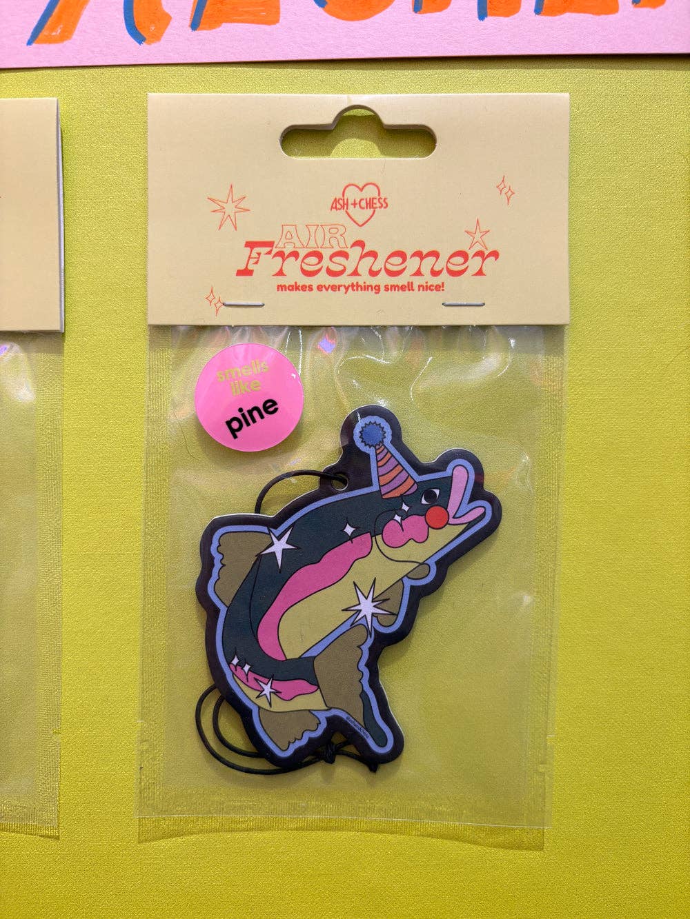 Air Freshener: Trout Pine (Pine Scented)