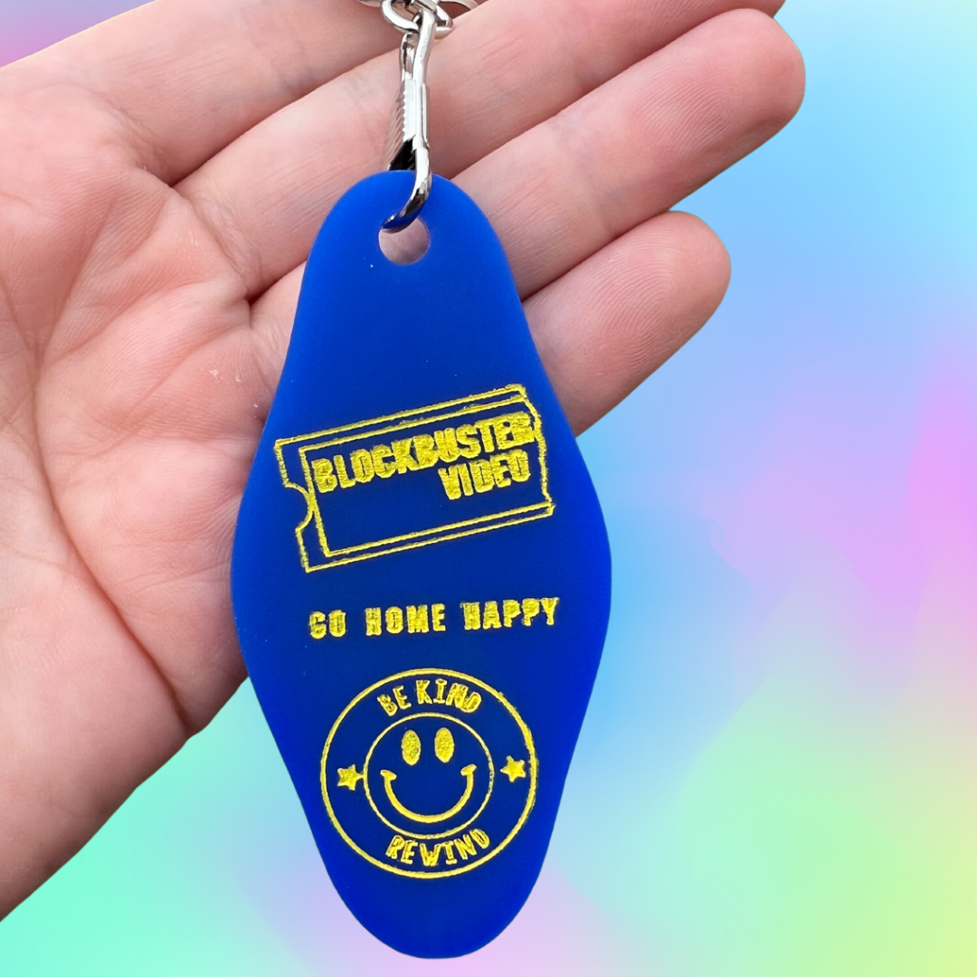 Blockbuster Video Store Keychain – Edge of Urge