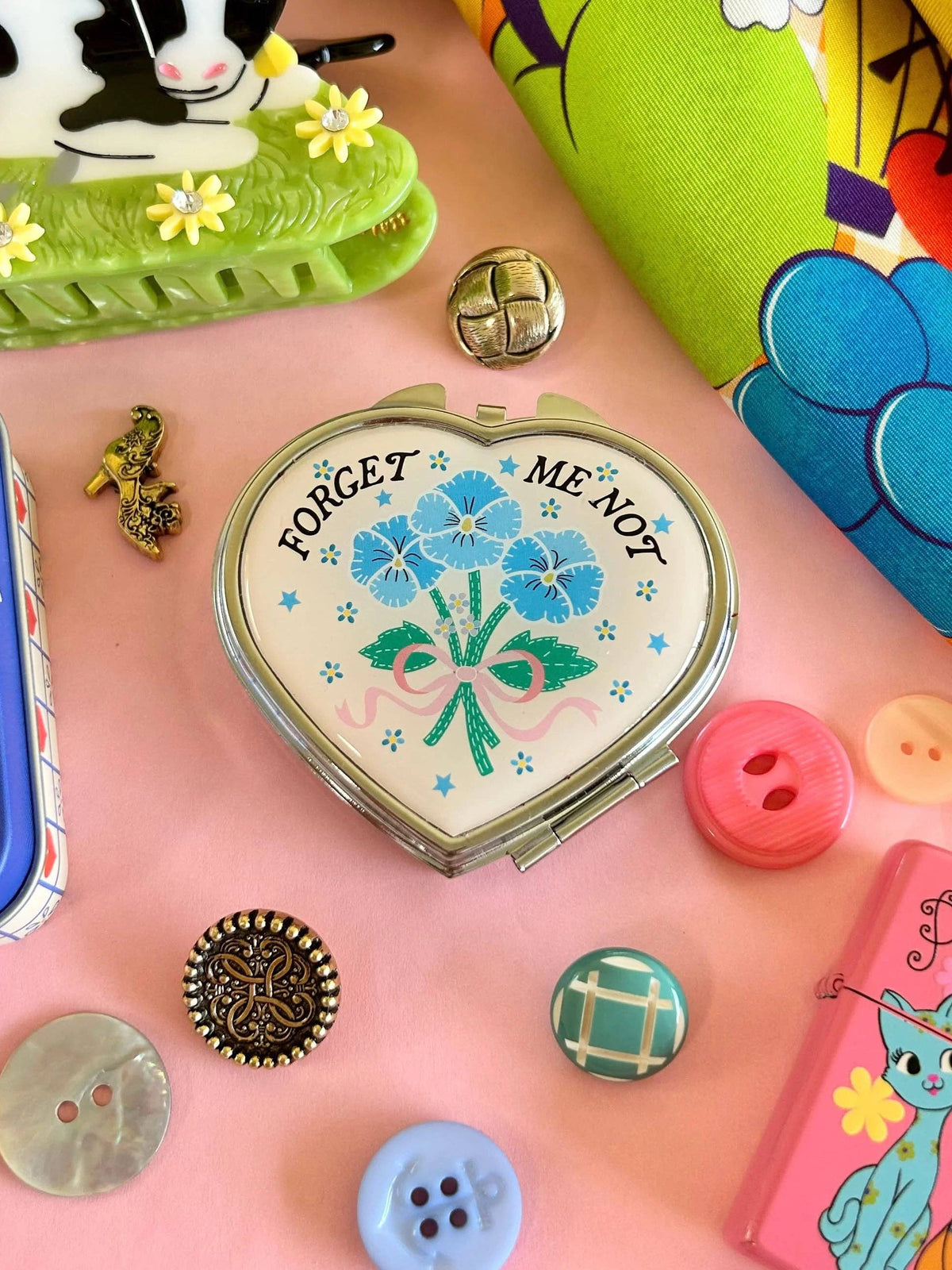 Forget Me Not Pill Case