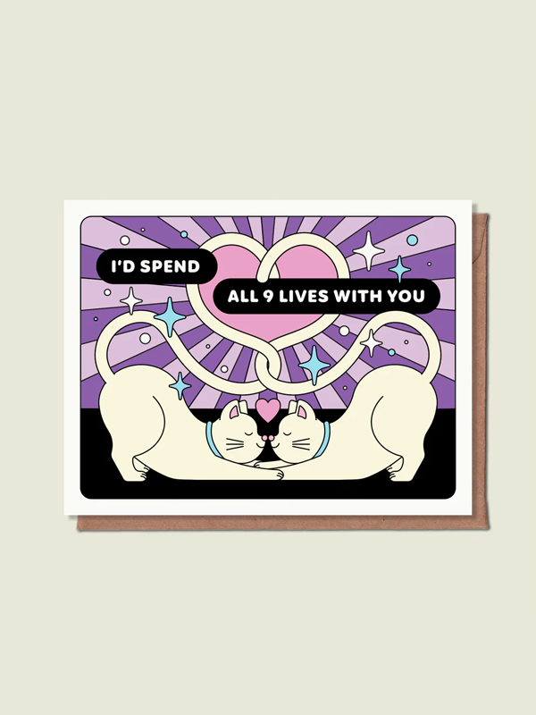 Spend 9 Lives Card Spend 9 Lives Card