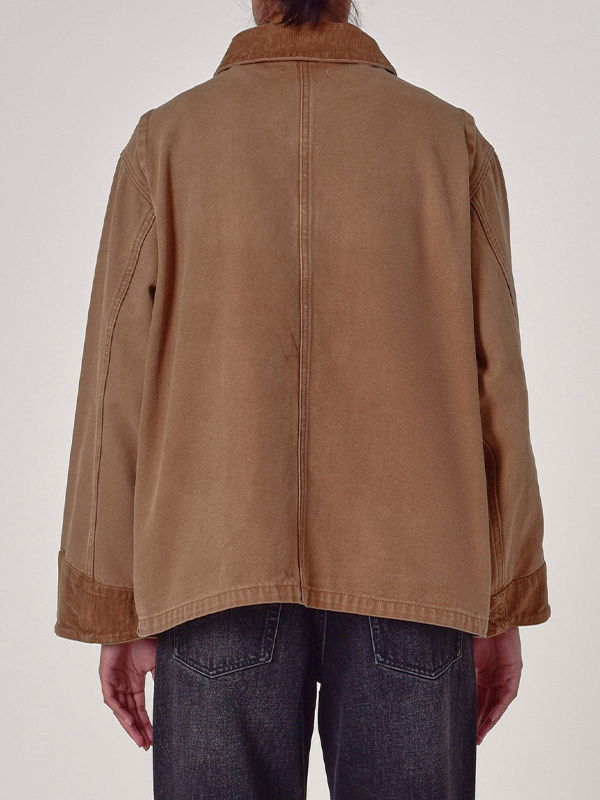 Barn Jacket: Washed Cocoa