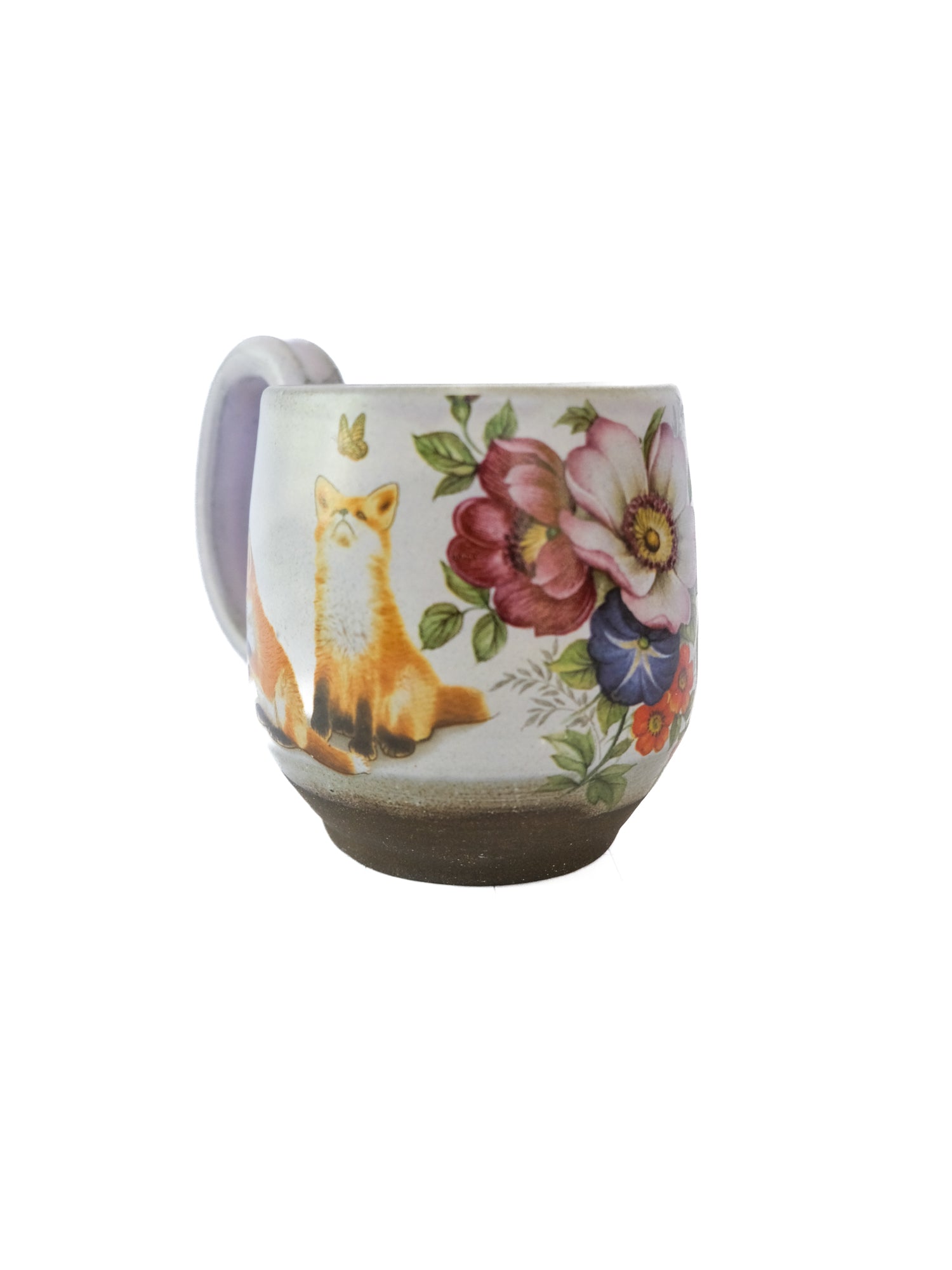 Mug: Fox Family (Lavender)