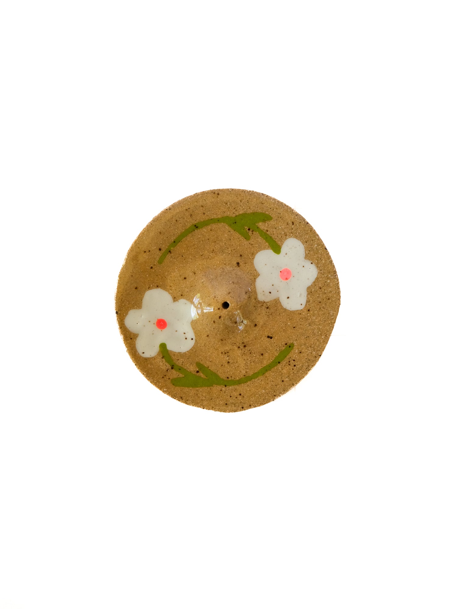 Ceramic Incense Holder: Daisy
